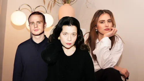 Caroline Ringskog Ferrada Noli, Emilie Roslund och Sebastian Nowacki deltar i Spritmuseum Talks 8 oktober