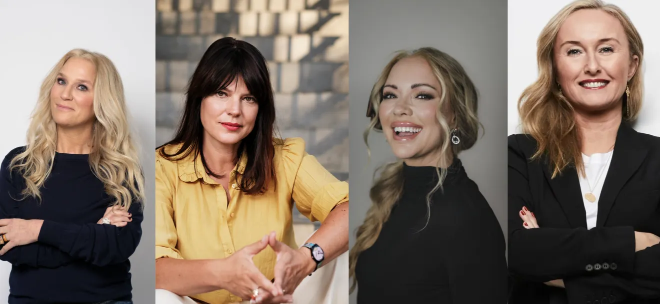 Ann Söderlund, Agnes Mellstrand, Anna Sahlin och Katarina Wilk deltar i Spritmuseum Talks 24 november