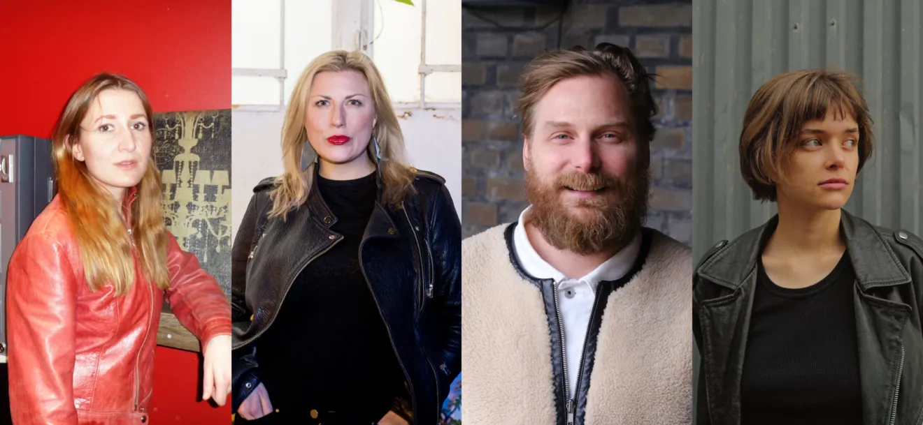 Selma Brodrej, Anna Norström, Jon Birgne och Karin Bernstrup deltar i Spritmuseum Talks den 20 oktober