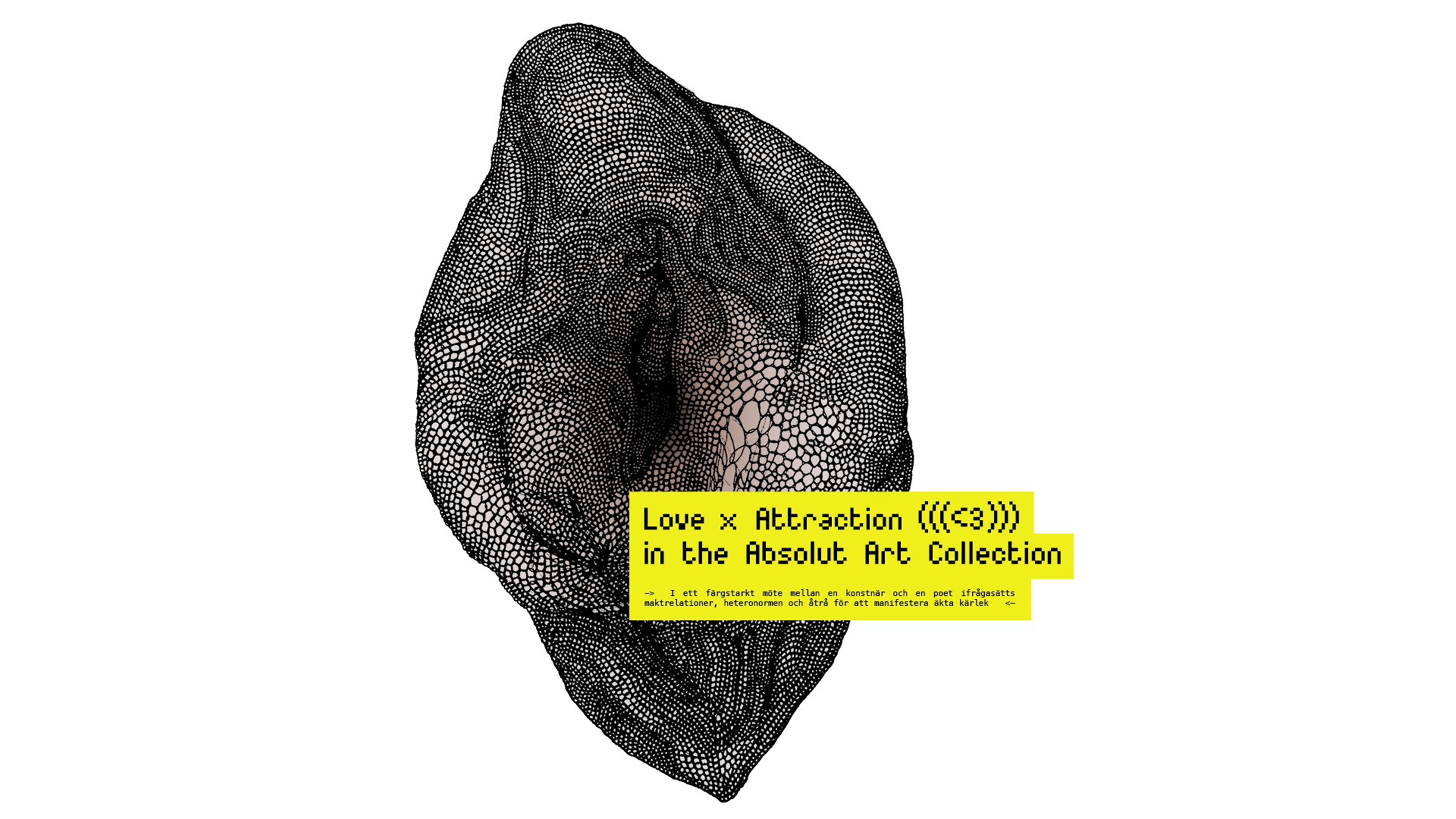 spritmuseum djurgården utställning Love x Attraction in Absolut Art Collection